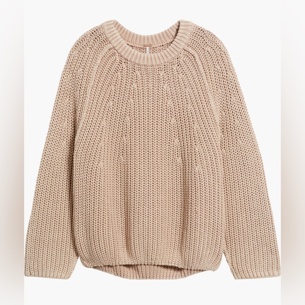 TAKE ME HOME COTTON SWEATER IN Sandcastle - Picture 7 of 10